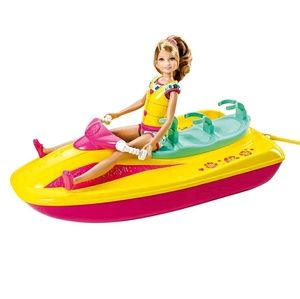 Barbie's Pink Jet Ski, 3 seater